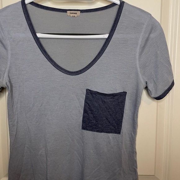 Blue Garage T-shirt - Picture 2 of 2